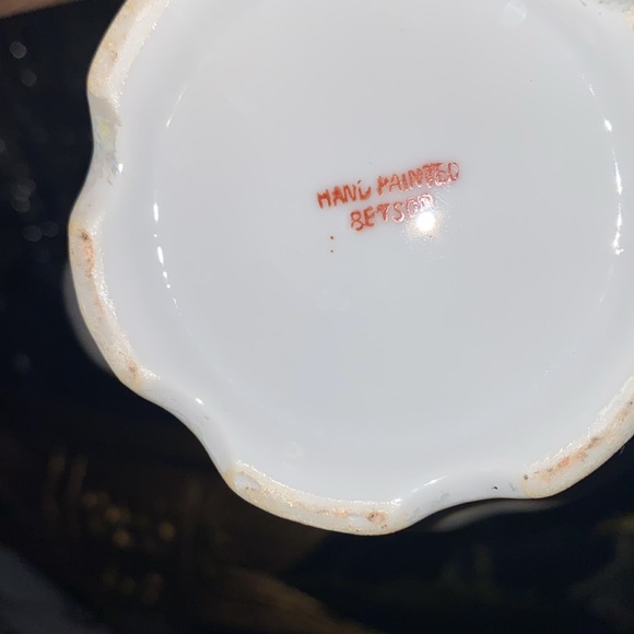 Vintage Luster Dragon Tea Set 4 Cups, 6 Saucers, Tea Pot/Creamer/Sugar Japan - Picture 12 of 12